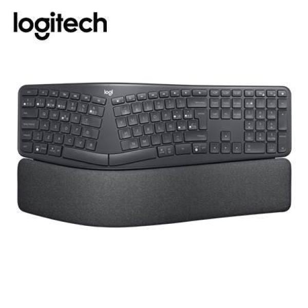  LOGITECH ERGO K860 teclado ergonómico inalámbrico/Bluetooth español negro 