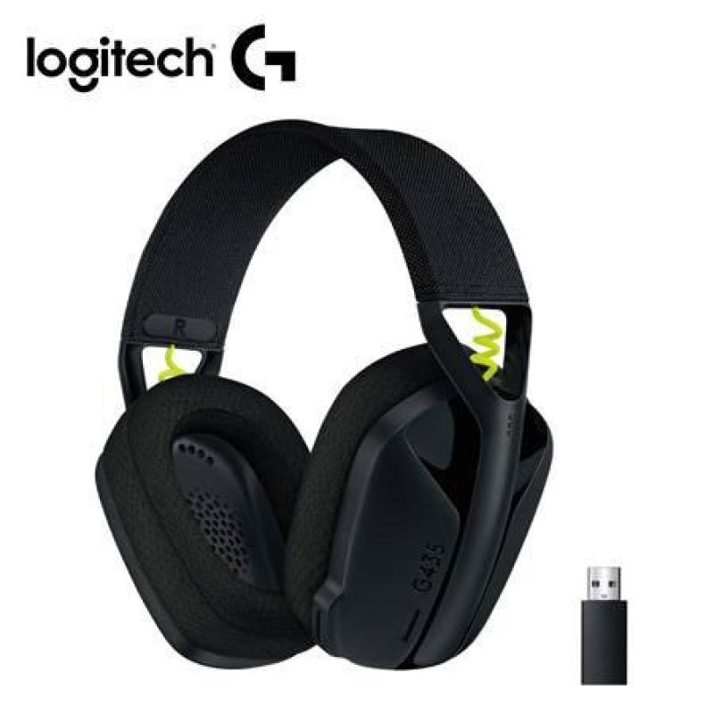  LOGITECH G435 audífono gamer inalámbrico LIGHTSPEED + Bluetooth negro 