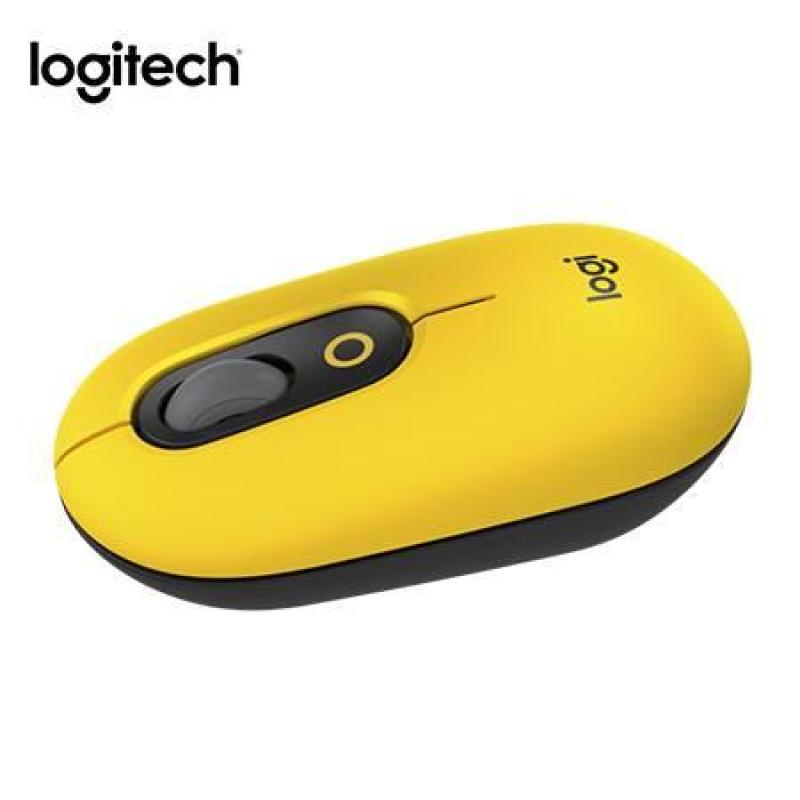  LOGITECH POP Mouse Bluetooth black/yellow Blast 