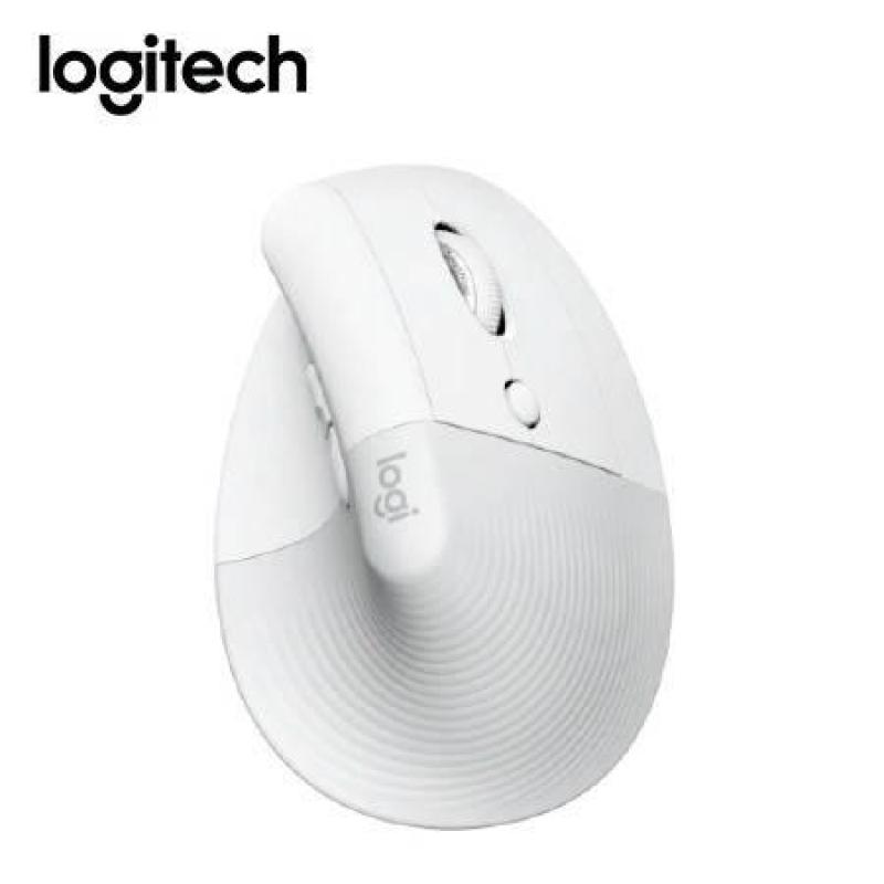  LOGITECH Lift Vertical mouse ergonómico inalámbrico / Bluetooth blanco 