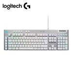 LOGITECH G815 teclado gaming mecánico bajo perfil LIGHTSYNC RGB táctil blanco 