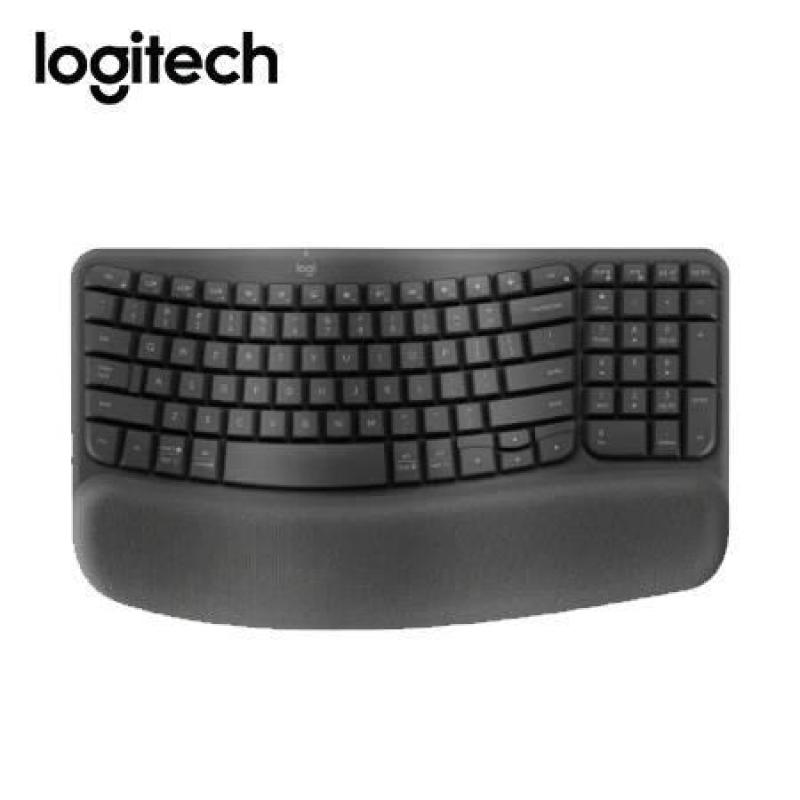  LOGITECH ERGO Wave teclado ergonómico inalámbrico BOLT/Bluetooth español grafito 