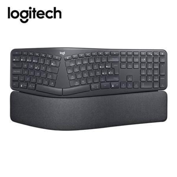  LOGITECH ERGO K860 teclado ergonómico inalámbrico/Bluetooth español negro versión business 