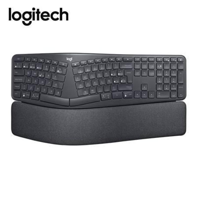  LOGITECH ERGO K860 teclado ergonómico inalámbrico/Bluetooth español negro versión business 