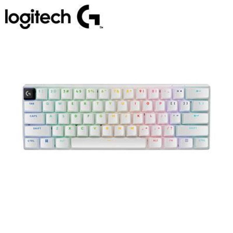  LOGITECH PRO X 60 teclado gaming inalámbrico LIGHTSPEED/BT óptico RGB blanco 