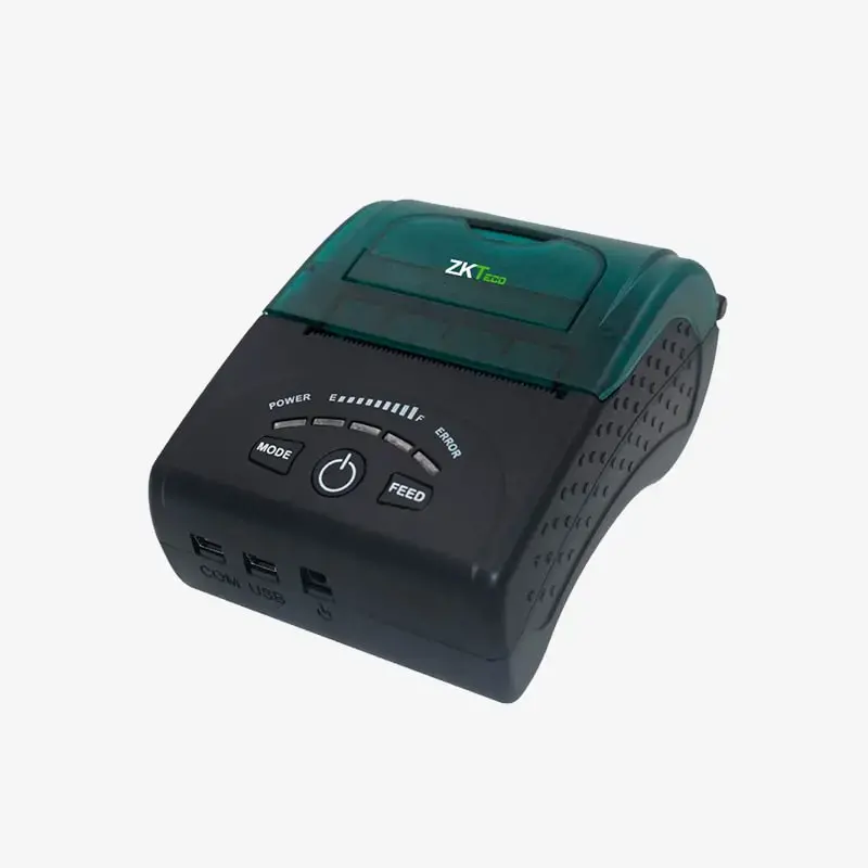  ZKTECO ZKP5808 impresora ticketera térmica portátil 58mm 