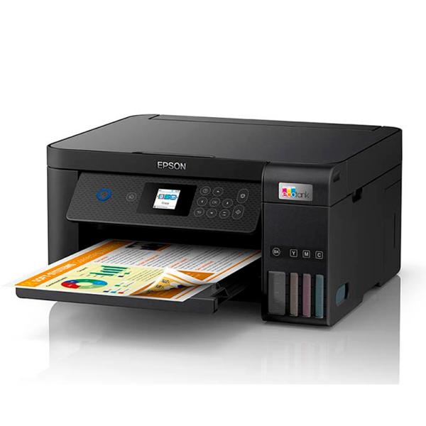  EPSON EcoTank L4260 Multifuncional 3‑en‑1 imprime/escanea/copia inyección de tinta Heat‑Free 5760x1440dpi 10.5/5ipm dúplex automático USB 2.0 Wi‑Fi Wi‑Fi Direct tanque EcoTank 