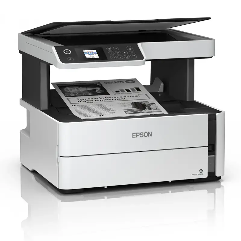  EPSON EcoTank ET‑M2170 Multifuncional monocromática imprime/escanea/copia PrecisionCore 1200x2400dpi USB LAN Wi‑Fi Wi‑Fi Direct dúplex automático 