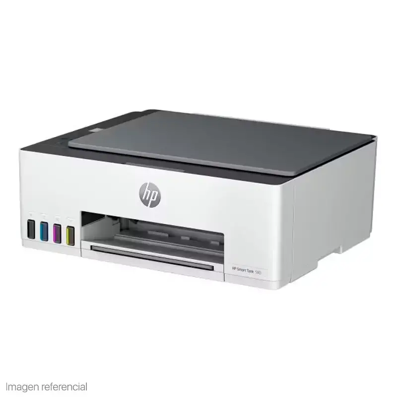  HP Smart Tank 580 Multifuncional de tinta imprime/escanea/copia tanque recargable hasta 12,000 pág B/N Wi‑Fi Bluetooth USB 2.0 