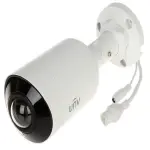  UNIVIEW IPC2105SB-ADF16KM-I0 Cámara bala fija gran angular 5MP lente 1.68mm IR inteligente Ultra265 PoE 