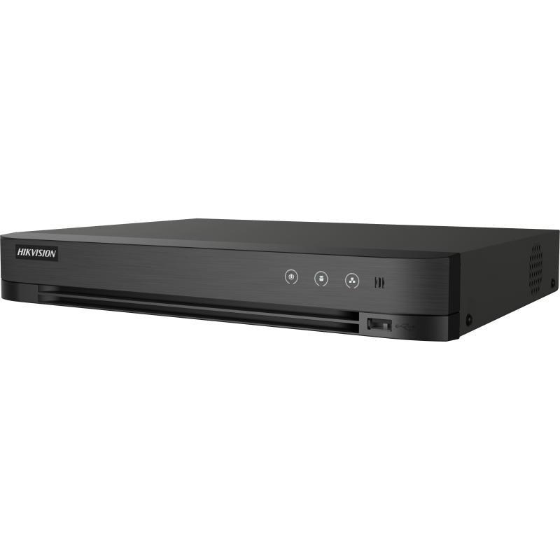 HIKVISION IDS-7208HQHI-M1/XT/4A+8/4 DVR AcuSense 8 canales 1080p H.265 4 audio 8 alarmas 1U 