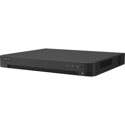  HIKVISION iDS-7232HQHI-M2/XT DVR AcuSense 32 canales analógicos + 8 IP hasta 3K 5MP reconocimiento facial H.265 2HDD 