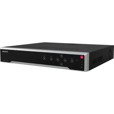  HIKVISION DS-7732NI-I4/16P(B) NVR 4K 32 canales 1.5U 16 PoE hasta 12MP 4 bahías HDD 