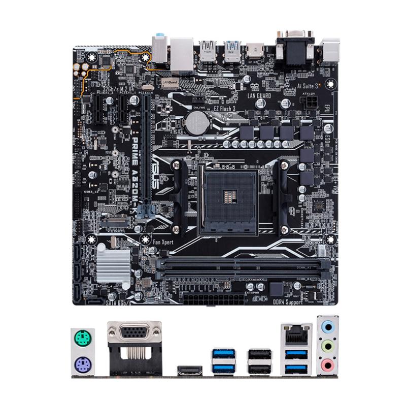  ASUS PRIME A320M-K Motherboard AM4 AMD A320 DDR4 SATA 6.0 USB 3.1 