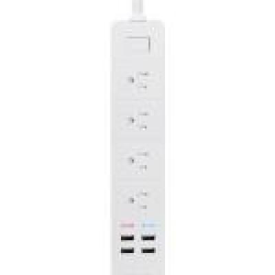  NEXXT NHP-E610 Regleta inteligente Wi‑Fi de 4 tomas 