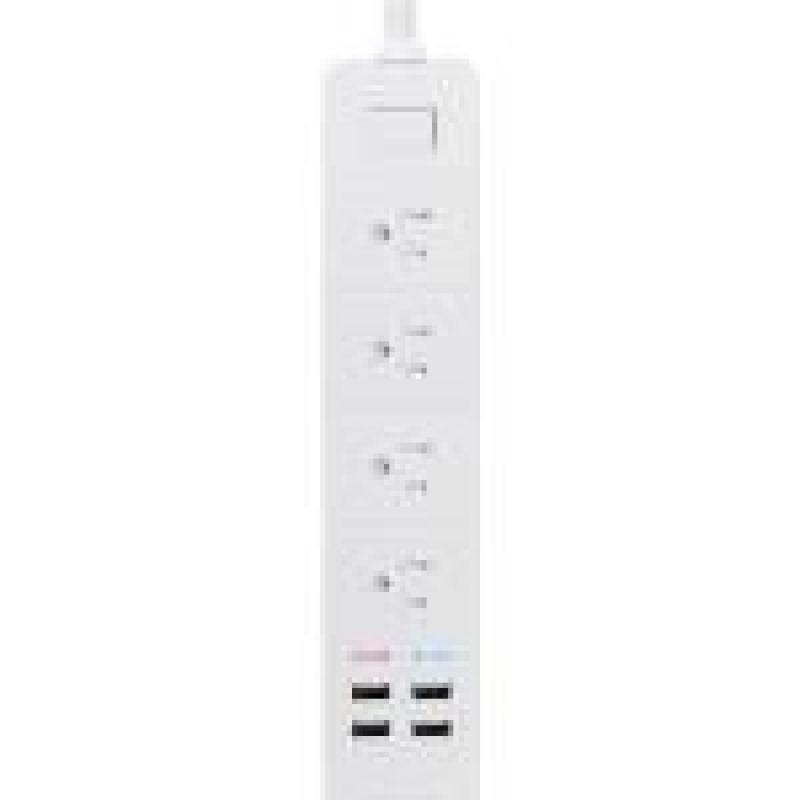  NEXXT NHP-E610 Regleta inteligente Wi‑Fi de 4 tomas 