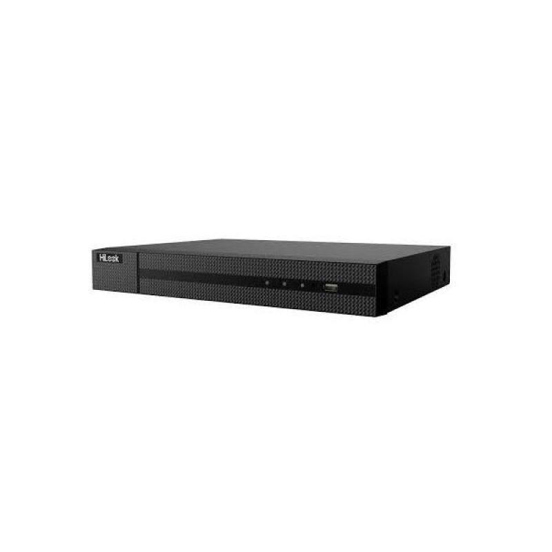  HILOOK NVR-216MH-C/16P NVR 4K 1U 16 canales IP hasta 8MP H.265+ 16 puertos PoE integrados 2 bahías HDD 