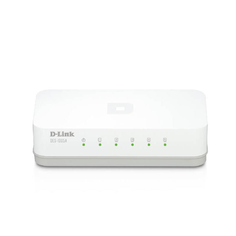  D-LINK DES-1005A Switch 5 Puertos 10/100Mbps Auto MDI/MDI-X 