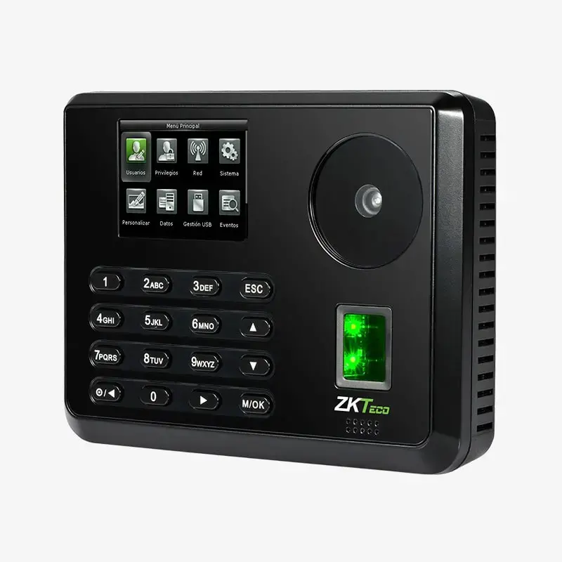  ZKTECO P160/ID terminal biométrica multi-modal palma y huella asistencia acceso 