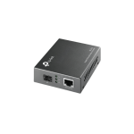  TP-LINK MC220L Conversor medios Gigabit Ethernet 10/100/1000Mbps RJ45 fibra óptica monomodo SC 20km WDM 