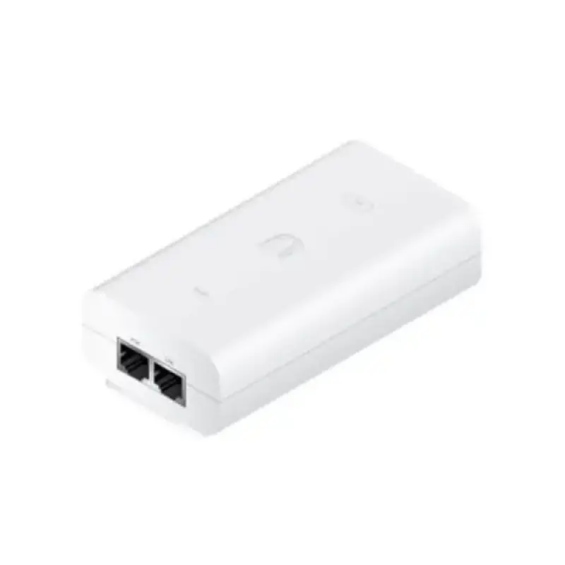  UBIQUITI POE-24-7W-G-WH Inyector PoE 24VDC 0.3A 7W Gigabit color blanco 