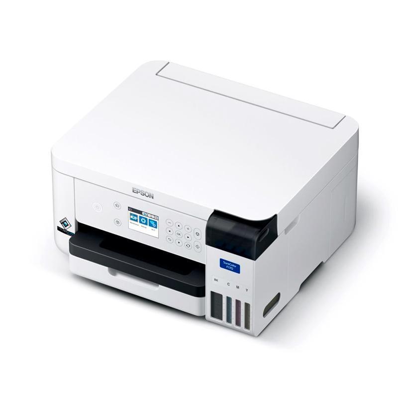  EPSON SURECOLOR F170 Impresora de Sublimación Tinta PrecisionCore A4 Bandeja 150 Hojas Tinta Original CMYK 