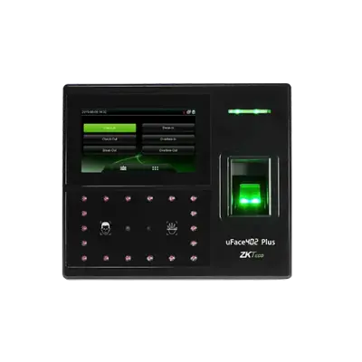  ZKTECO UFACE 402 PLUS control asistencia IP acceso facial huellas tarjeta 