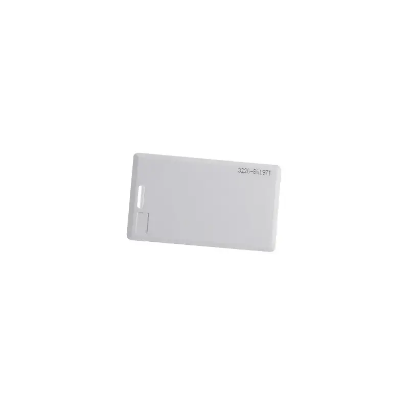  ZKTECO RS-TARJETA Tarjeta proximidad estándar delgada 125KHz EM RFID blanco impresión LOGO 