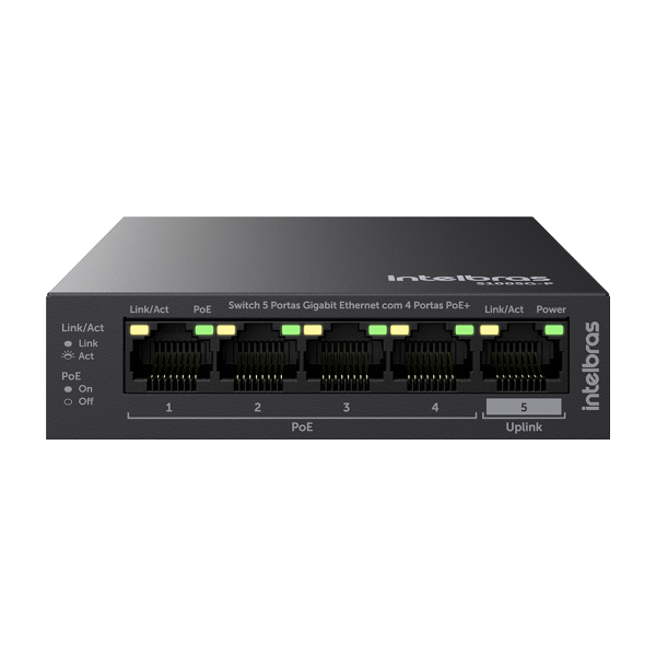  TP-LINK TL-SG1005G Switch 5 puertos Gigabit Ethernet 10/100/1000Mbps 4 puertos PoE+ 802.3af/at 65W presupuesto PoE 