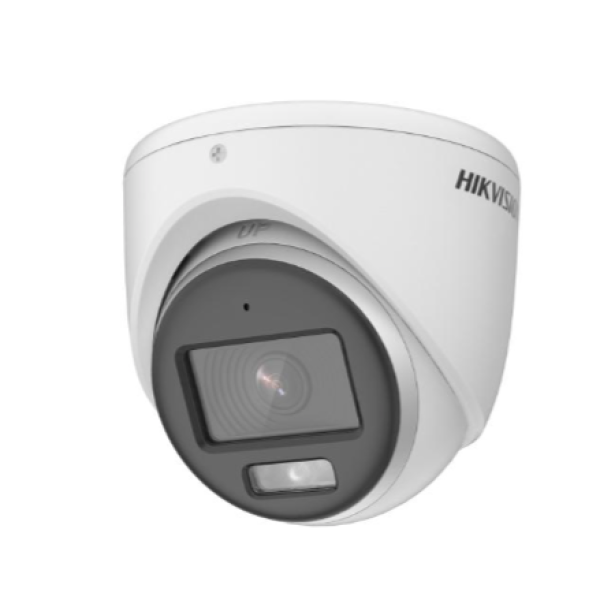  HIKVISION DS-2CE70KF0T-MFS turret ColorVu 3K 5MP audio integrado lente 2.8mm 