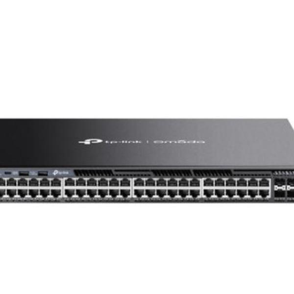  TP-LINK SG6428XHP switch apilable Gigabit 24 puertos PoE+ administrado nivel 3 Omada 4 ranuras 10G 