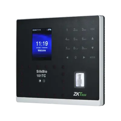  ZKTECO SILKBIO-101TC/ID control asistencia y acceso IP reconocimiento facial 