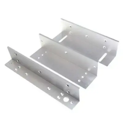 ZKTECO AL-280PZ soporte tipo Z cerradura AL-280 LED instalación placa hierro 