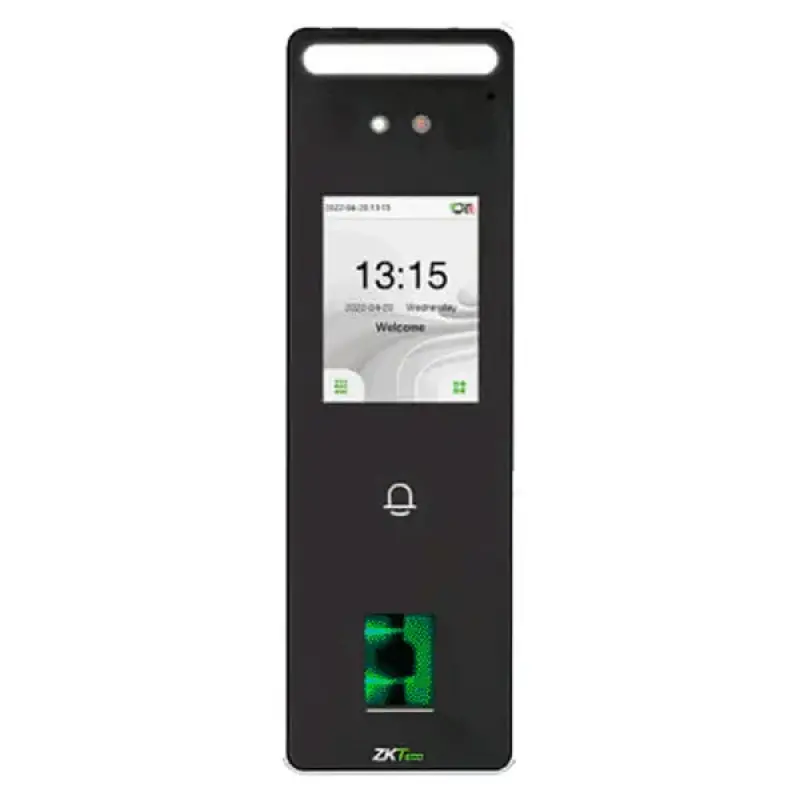  ZKTECO SPEEDFACE-V3L/ID Terminal control acceso reconocimiento facial 3\" 2MP lector RFID 13.56MHz PoE TCP/IP 