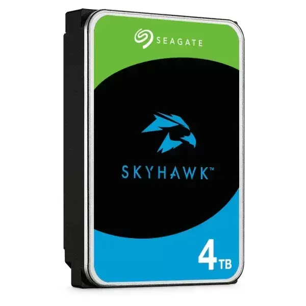  SEAGATE SKYHAWK Disco Duro Vigilancia 4TB 3.5" SATA 6Gb/s 5900RPM 64MB Cache 180TB/año 24/7 