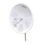 UBIQUITI STD6EG36M2-PRO-2PK Pack 2 antenas Rocket Dish PTP 34dBi 50km+ 2x2 MIMO 4.9-6.5GHz polaridad X 45°