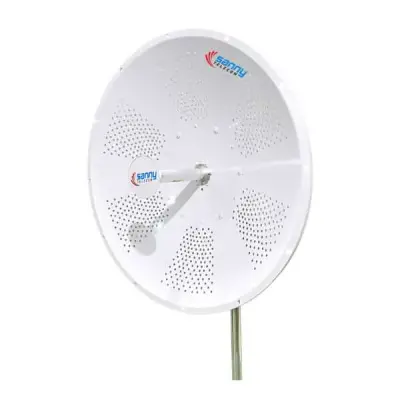  UBIQUITI STD6EG36M2-PRO-2PK Pack 2 antenas Rocket Dish PTP 34dBi 50km+ 2x2 MIMO 4.9-6.5GHz polaridad X 45° 