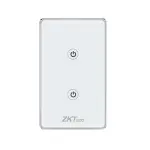  ZKTECO SW12-US interruptor de luz inteligente Wi‑Fi 2 tomas 120V control por app y voz 