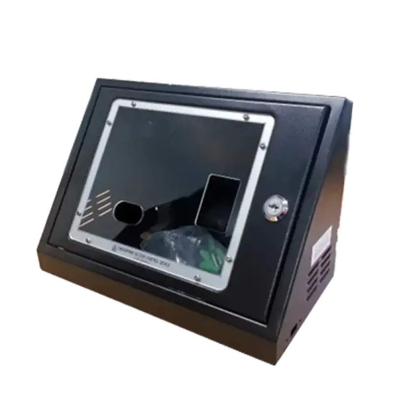  ZKTECO TABOX25 gabinete de protección metálico para terminales de control de acceso 
