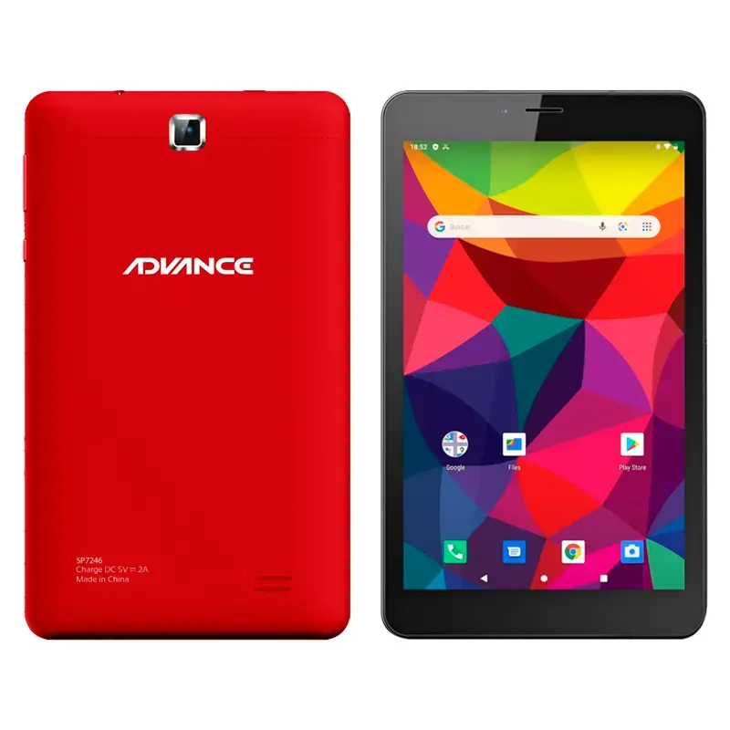  ADVANCE Prime PR5860 Tablet 8" 1280x800 16GB 1GB RAM Android 10 Go 3G Dual SIM Bluetooth 