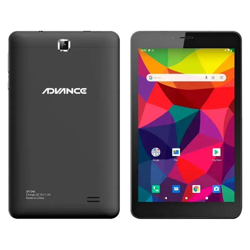  ADVANCE SmartPad SP5775 Tablet 10.1" IPS 1920x1200 32GB 2GB RAM Spreadtrum SC9863 Octa-Core 1.6GHz Android 10 4G LTE Wi-Fi 802.11ac Bluetooth 5.0 IP54 5MP rear 2MP front 5000mAh 