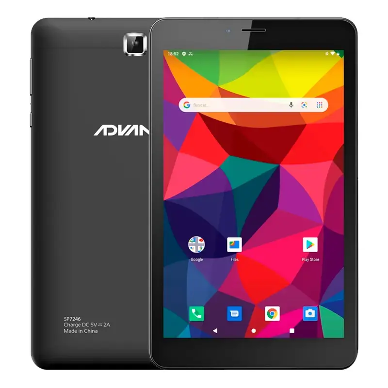  ADVANCE SmartPad SP5775 Tablet 10.1" IPS 1920x1200 32GB 2GB RAM Spreadtrum SC9863 Octa-Core 1.6GHz Android 10 4G LTE Wi-Fi 802.11ac Bluetooth 5.0 IP54 5MP rear 2MP front 5000mAh 