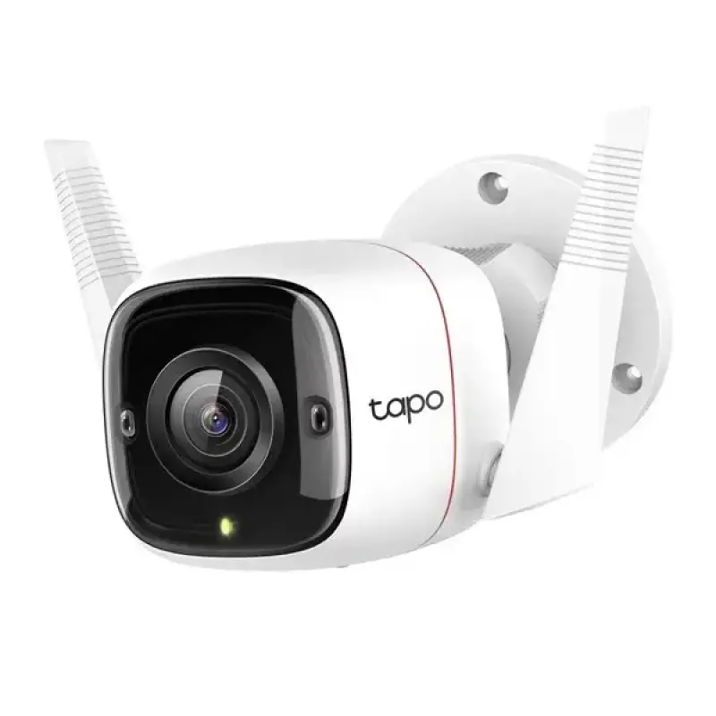  TP-LINK TAPO C310 Cámara IP Exterior 3MP 2304x1296 WiFi 2.4GHz 2 Antenas Externas IP66 Visión Nocturna 98ft 
