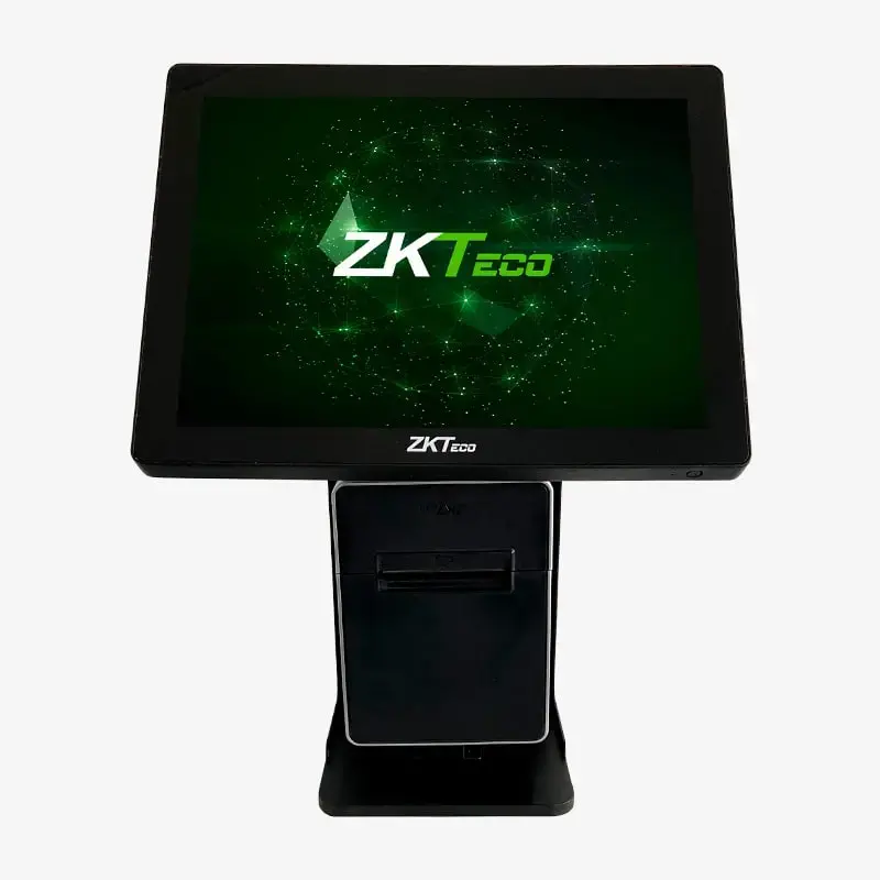  ZKTECO ZKBIO750 terminal POS inteligente biométrico 2 en 1 huella rostro 