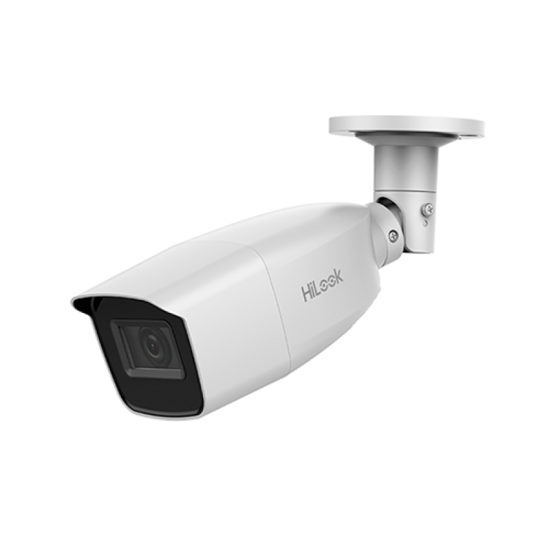  HILOOK THC-B320-VF Cámara Tubo Analógica 2MP 1080P Lente Varifocal 2.8-12mm EXIR 40m 4 en 1 TVI/AHD/CVI/CVBS IP66 