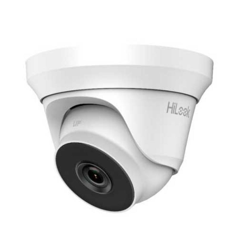  HILOOK THC-T220-M Cámara domo analógica 2MP 1080P lente 2.8mm IR 20m cuerpo metálico TVI/AHD/CVI/CVBS 