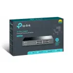  TP-LINK TL-SG1016D Switch escritorio/montaje 16 puertos Gigabit 10/100/1000Mbps no administrado rack 19" 