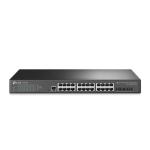  TP-LINK TL-SG3428XMP Switch administrado L2+ JetStream 24 puertos Gigabit PoE+ 802.3af/at 384W 4 puertos 10GE SFP+ Omada SDN 