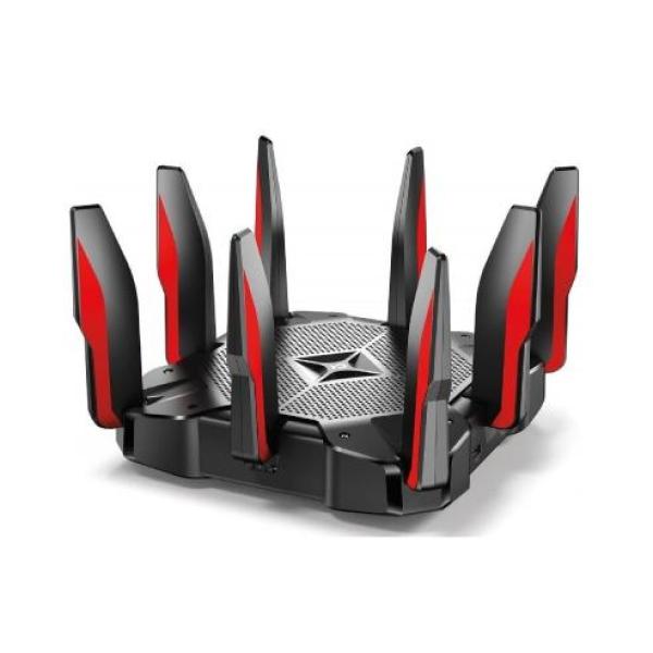  TP-LINK ARCHER AX11000 Router Gaming WiFi 6 AX11000 Tri-Band 4804Mbps 5GHz-1 + 4804Mbps 5GHz-2 + 1148Mbps 2.4GHz 1x 2.5Gbps WAN + 8x Gigabit 1.8GHz Quad-Core 
