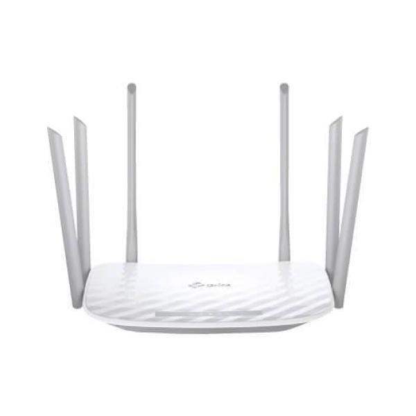  TP-LINK ARCHER C86 Router WiFi AC1900 Dual Band 1300Mbps 5GHz + 600Mbps 2.4GHz 3x3 MIMO 6 Antenas Gigabit Ports MU-MIMO Beamforming OneMesh 